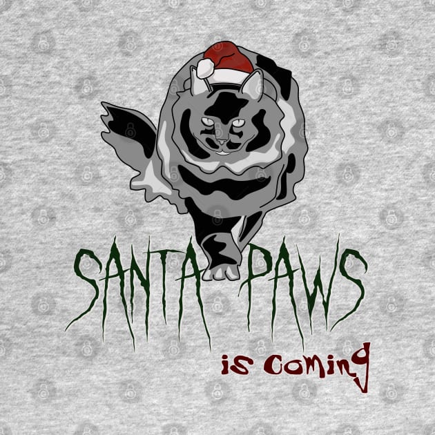 Creepy Claws: Santa Paws is Coming by Fun Funky Designs